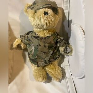 U.S. Army Teddy Bear Plush - Vintage 1989